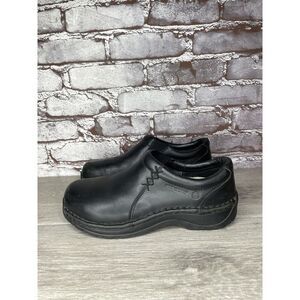 Red Wing Shoes 2321 Black Leather Slip On Workwear Safety Toe Size 37EU/6.5M US